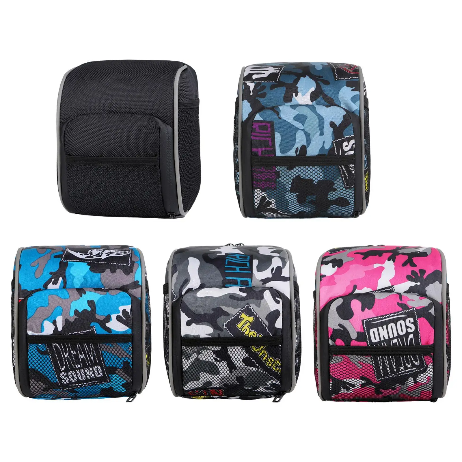 Bicycle Front Bag Bicycle Handlebar Bag Storage Bag for Riding Electric Bicycles Tricycles Road Mountain Bike Motorcycles