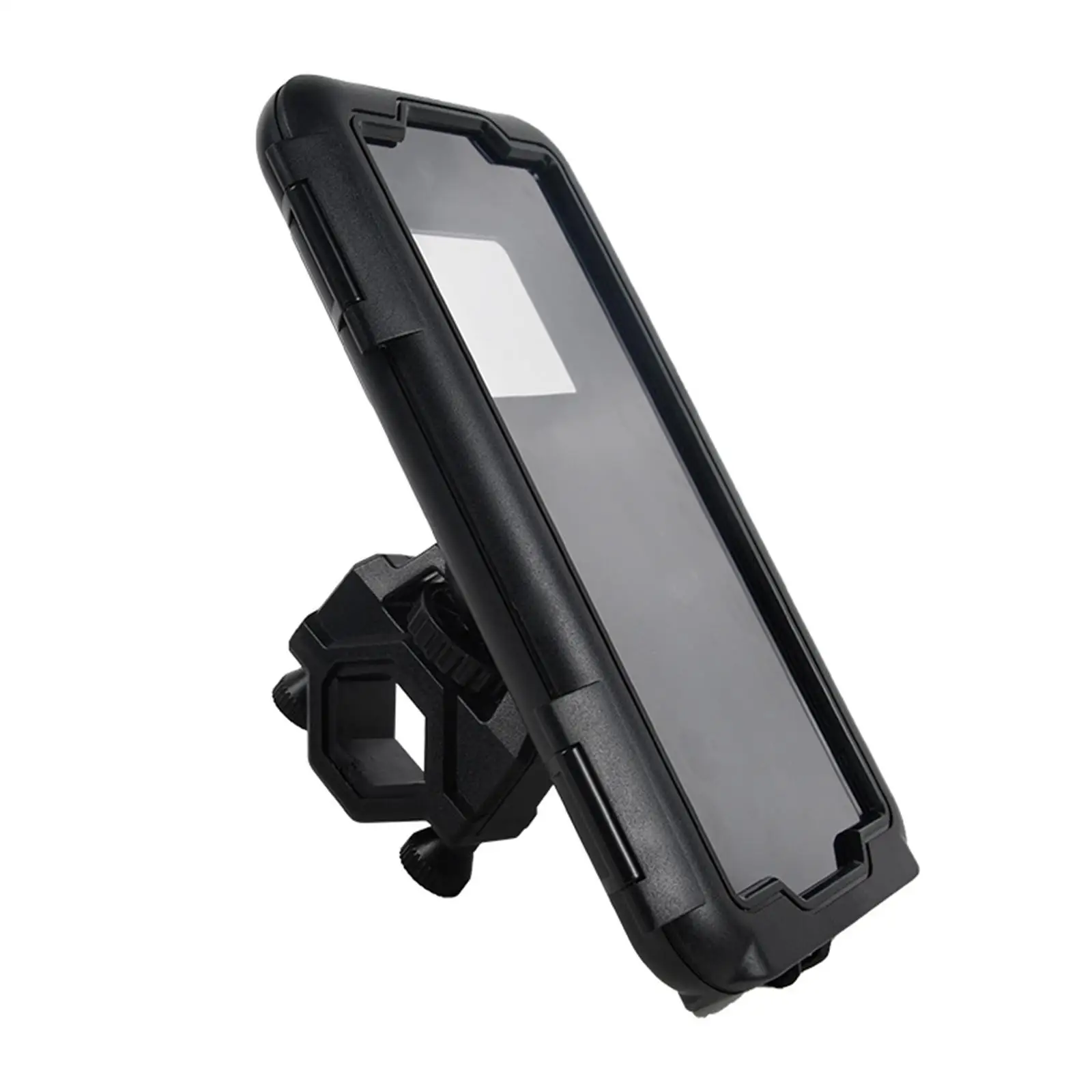  Cycling Cell Phone Bracket Water Dust Bike Phone Mount for Motorcycle Riding Scooter Hiking Phones Within 7 in