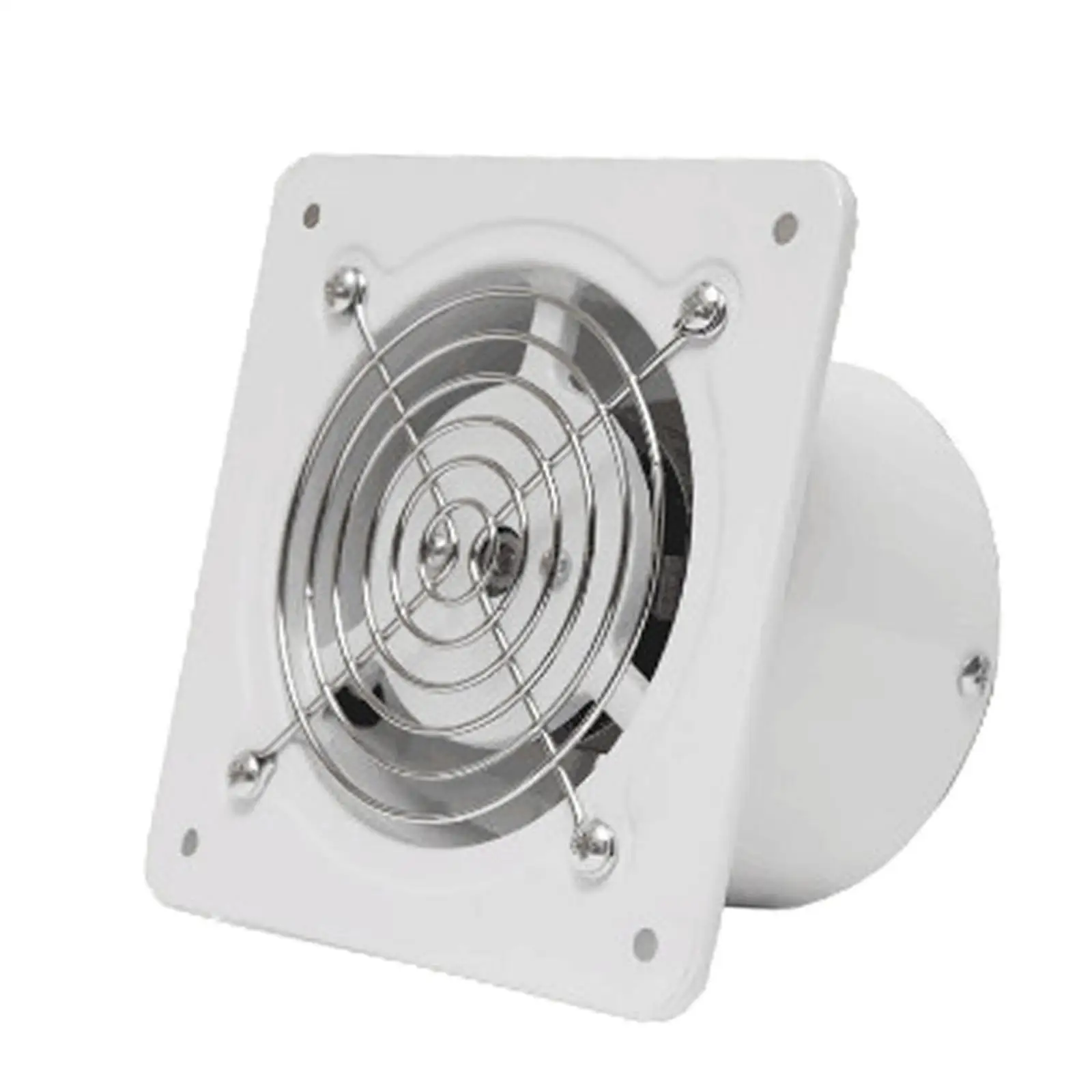 4 inch Exhaust Fan Through Wall Installation Extractor Ventilation Fan High Speed for Window Attic Kitchen Laundry Room