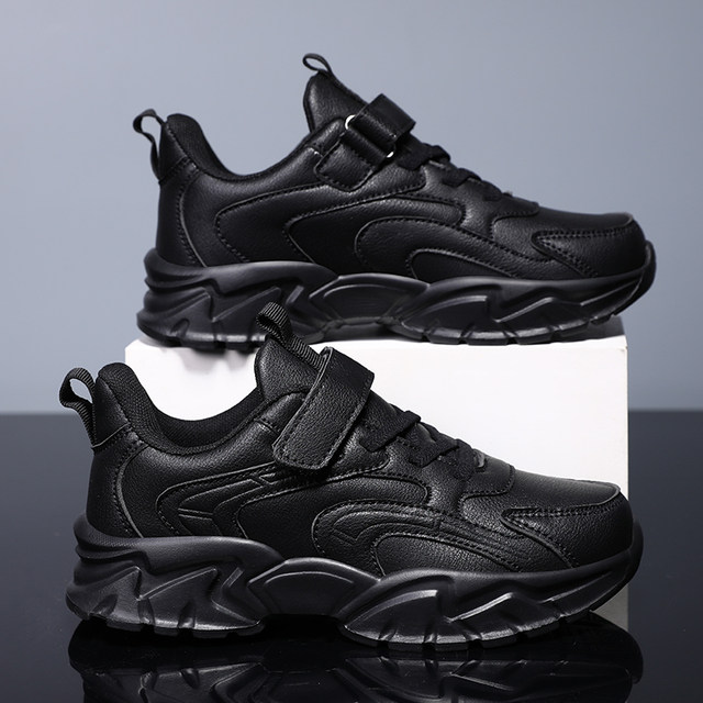 All black childrens sneakers shops