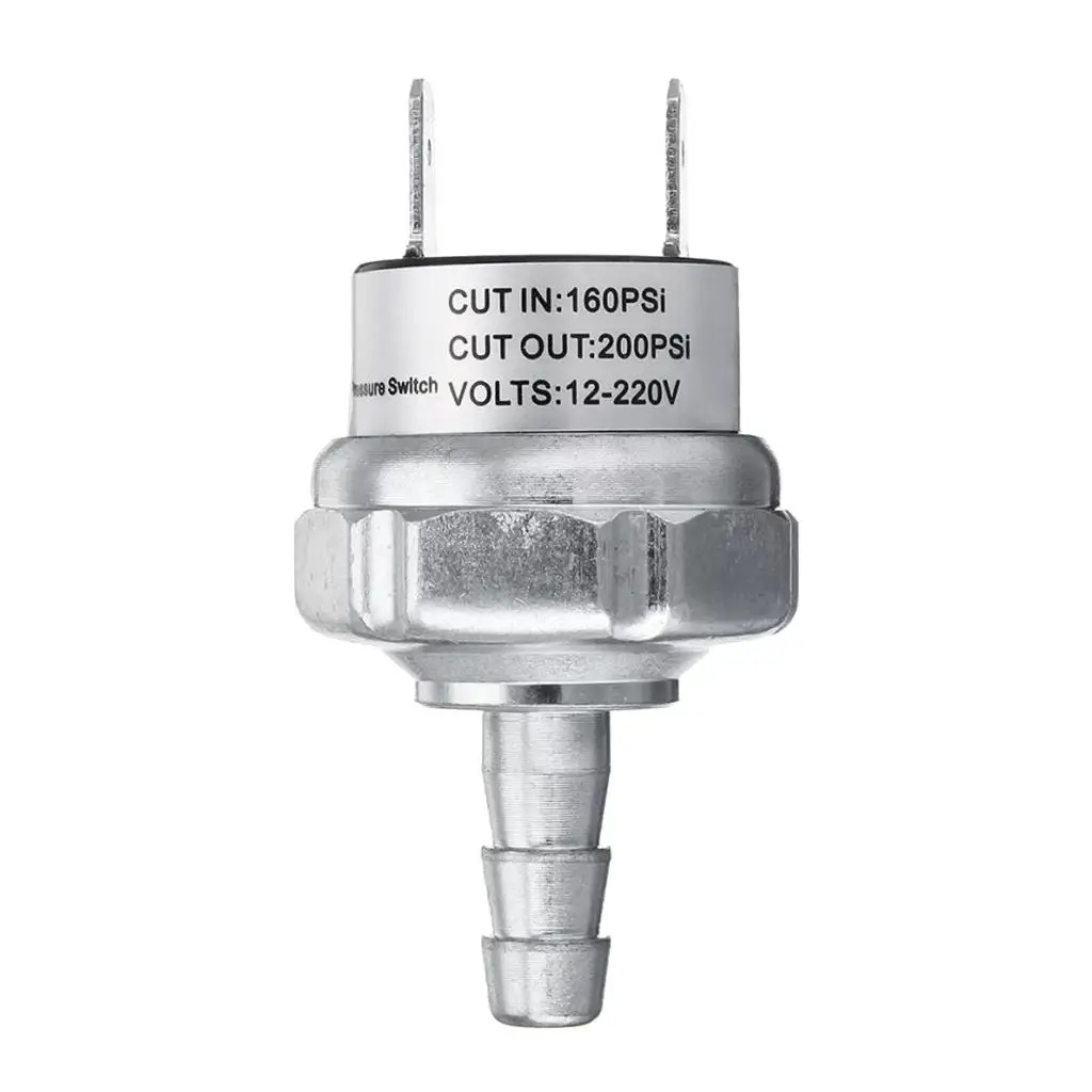 Pressure Regulator Air Compressor Switch, 2.4 X 1.2 X 1.2 Inches
