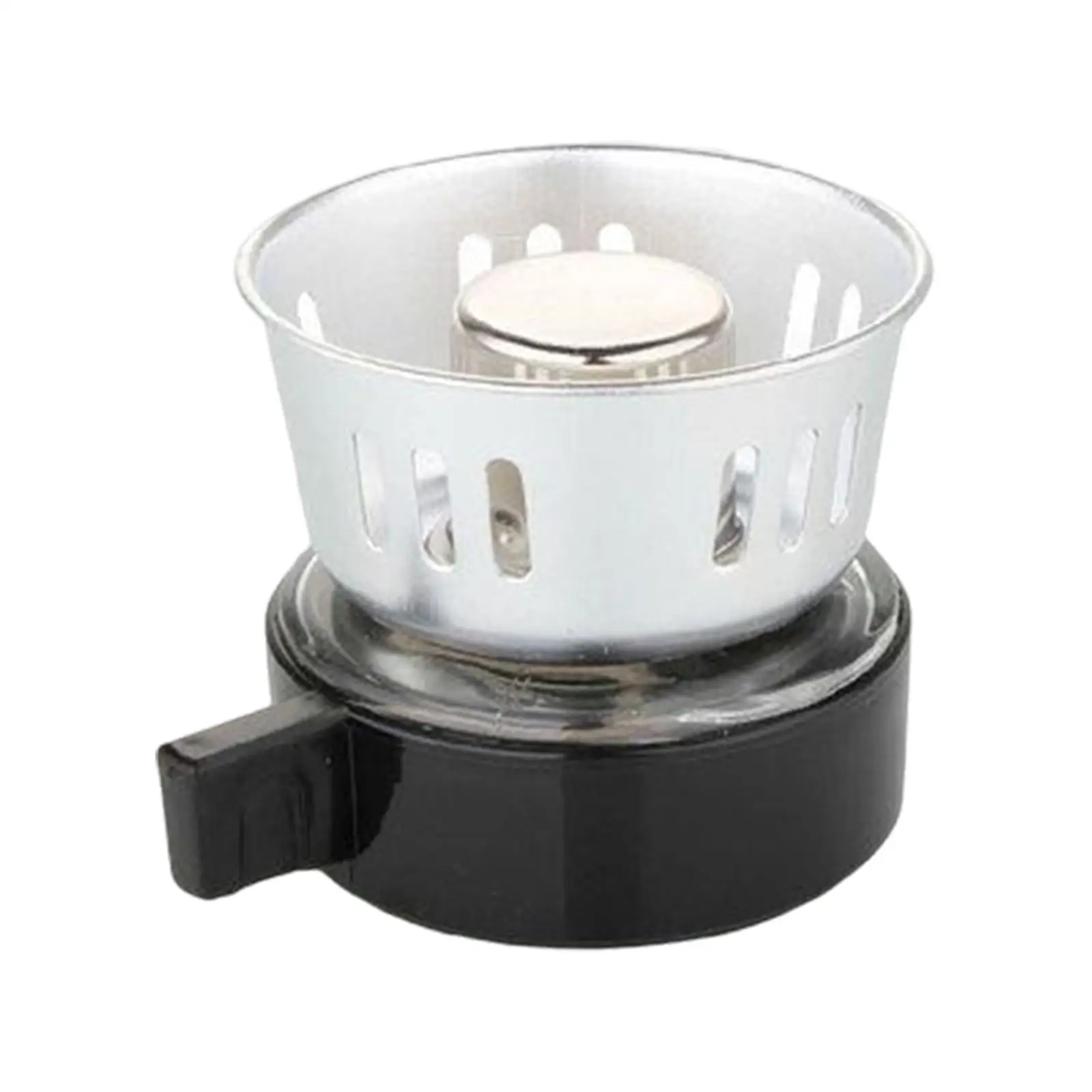 Compact Alcohol Lamp with Lamp Wick Detachable for Alcohol Stove Picnic Outdoor Hiking