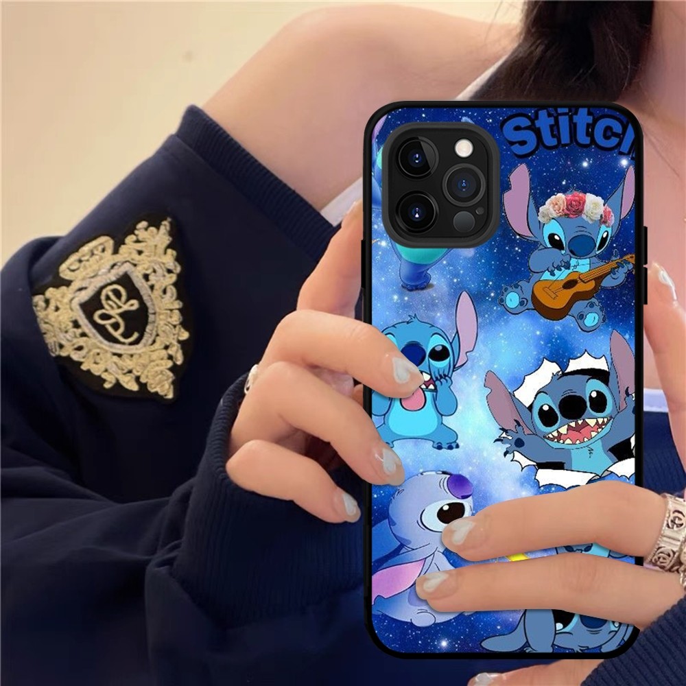 Милый детский силиконовый чехол S-Stitch для телефона, мягкий чехол для  Iphone 14 13 12 11 Pro Mini XS MAX 8 7 6 Plus X XS XR | AliExpress