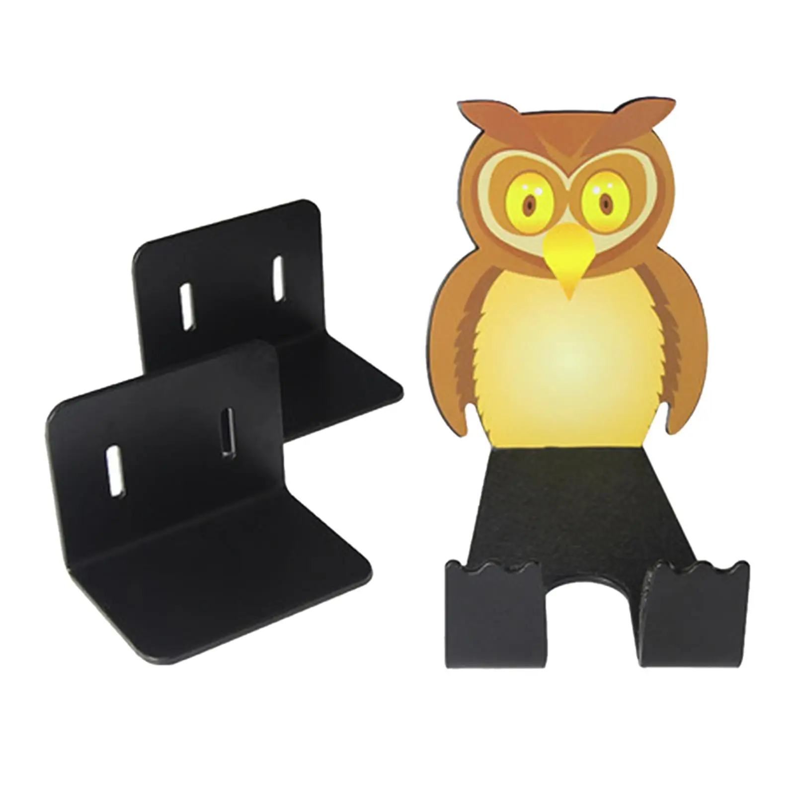 Mount, Cycling Pedal Wall Mount Hanger Hook with Owl Sticker, Wall Mounted Rack