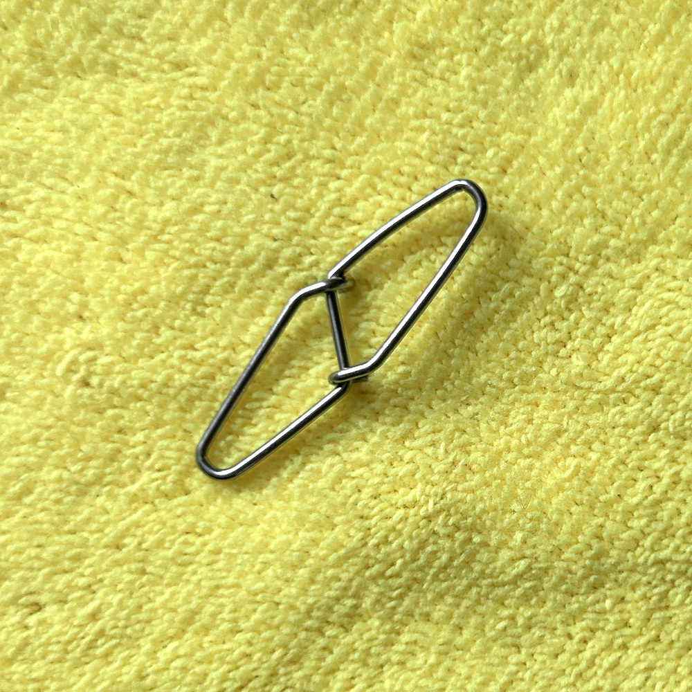 DNDYUJU 50-100PCS Edelstahl Diamant Pin Angeln Wirbel Snap Angeln Locken Pin Angeln Locken Stecker Angeln Zubehör – Detail 8