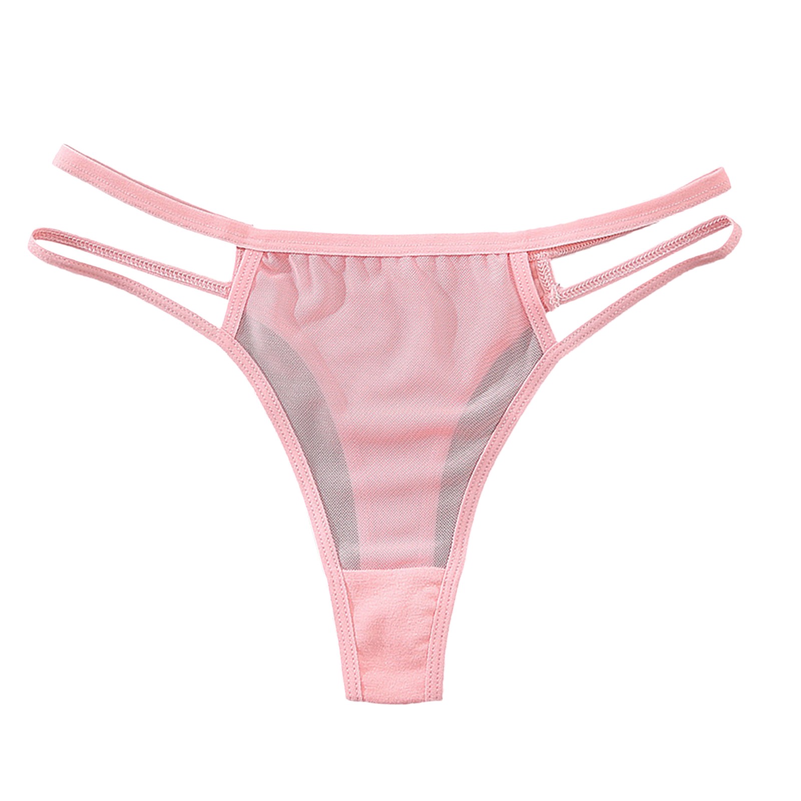 Description Picture 3 of itemSexy Women'S Underwear Skin-Friendly Bikini Panties And Thongs Soft Hipster Sexy Briefs Sheer Mesh Solid Underpants Bragas