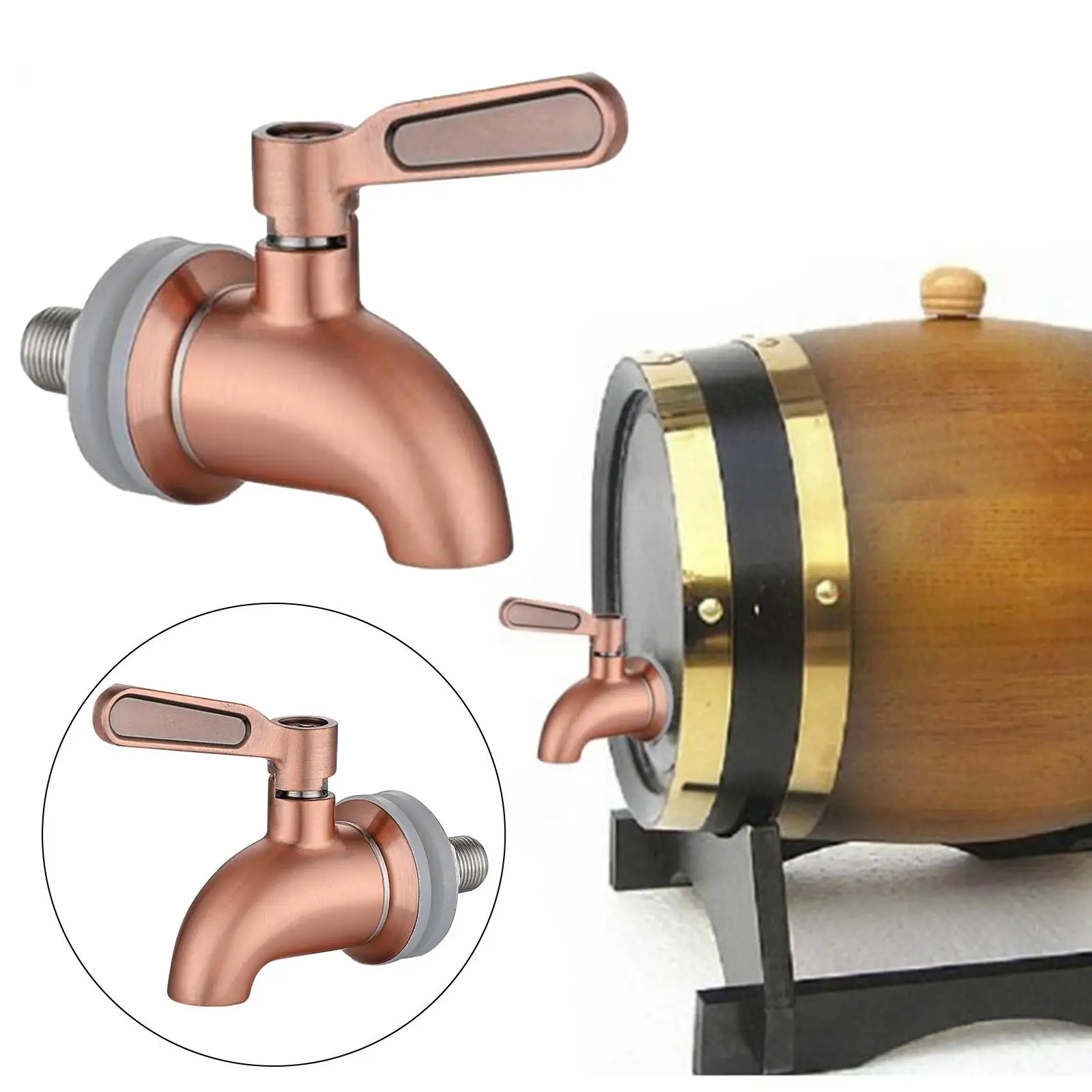 Stainless Steel Drink Faucet Wine Barrel Accessories for Drink 