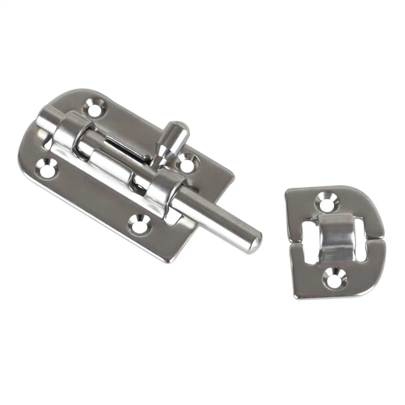 Boat Door Lock Latch Stainless Steel Durable Hardware Accessories Easy Installation Safety Protection Sliding Lock Barrel Bolt