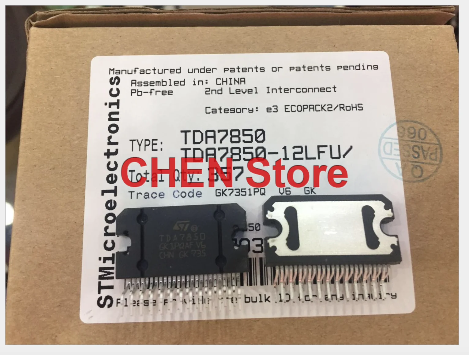 STMicroelectronics Tda7388 tda-7388  Audio Power Amplifier IC ST ZIP-25 TDA7388 