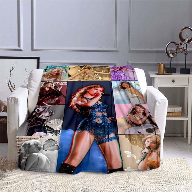 Title 5, Pop Female Singer Taylors Swifts Pattern Blanke...