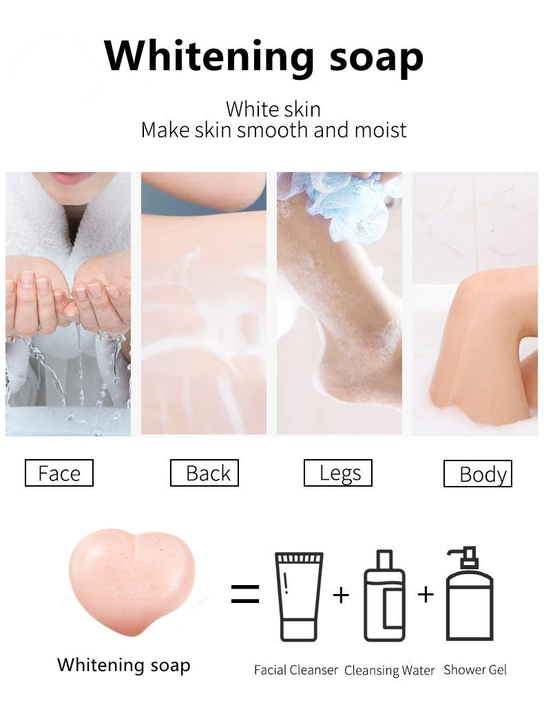 Best of Private Part Skin Bleaching Cream Soap Armpits Underarm Groin Whitening Peach Scented Feminine Intimate Wash Body Scrub Soap Reviews & Tips - Image 5