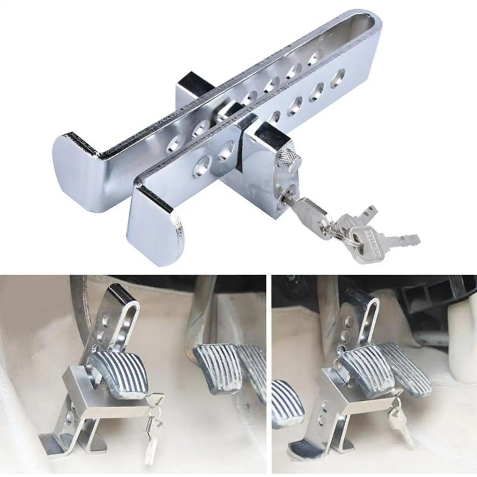 Car Clutch Lock Auto Brake Pedal Lock Fit for Vehicle Accessories Tools