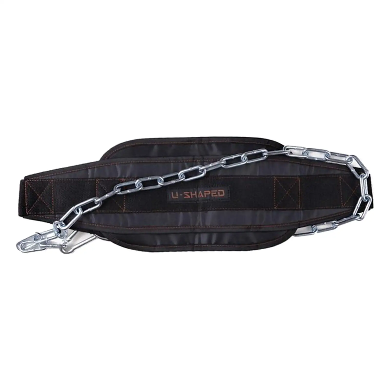 Comfortable Dip Belt Chain Waist Support Wrap Duty Steel Chin-Ups Equipment