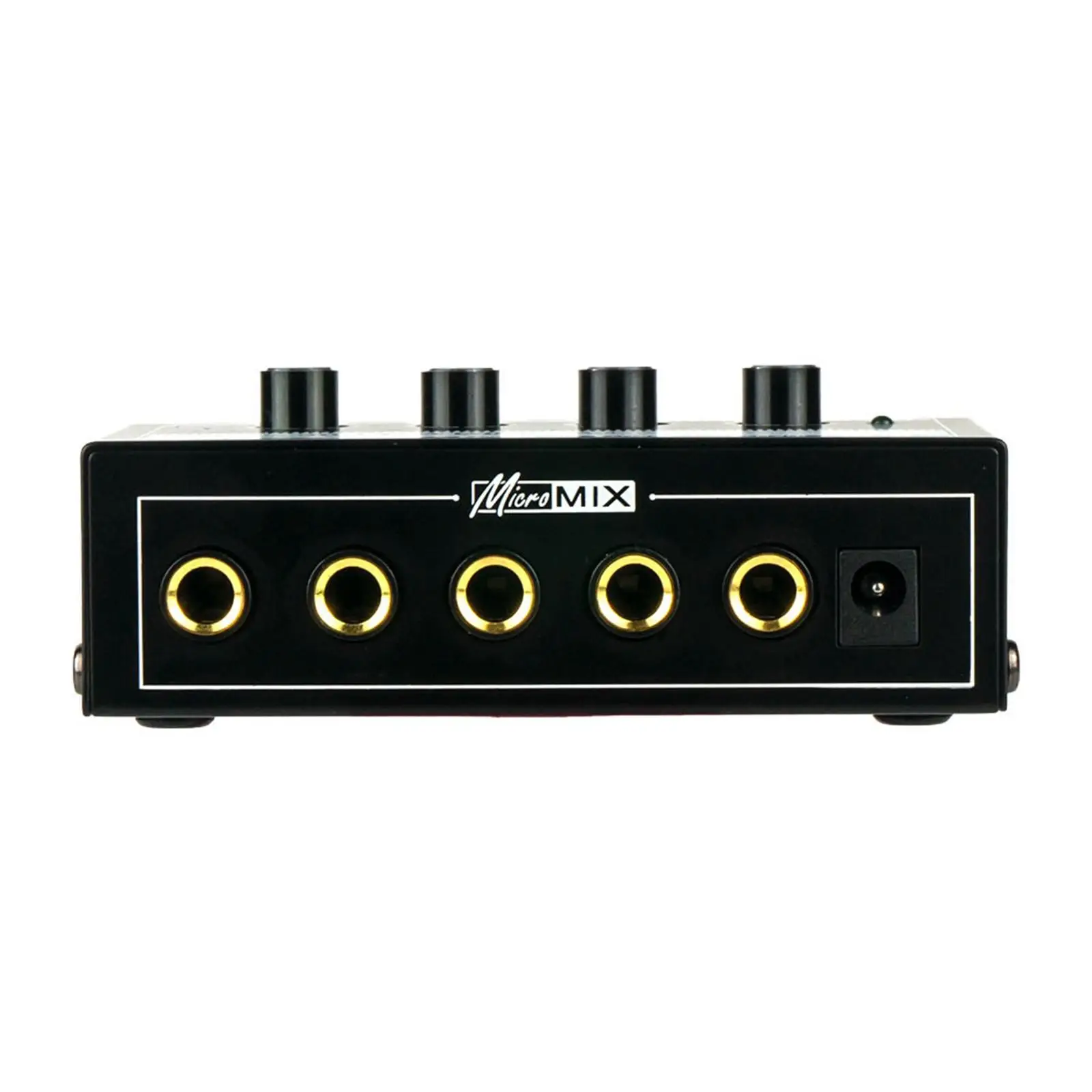 Sound Mixer Low Noise Volume Control Professional Audio Sound Mixer Audio Amplifier for Microphone Musical Instruments Guitar
