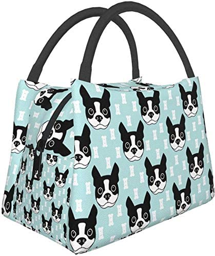 cão isolado lancheira cooler tote saco organizador