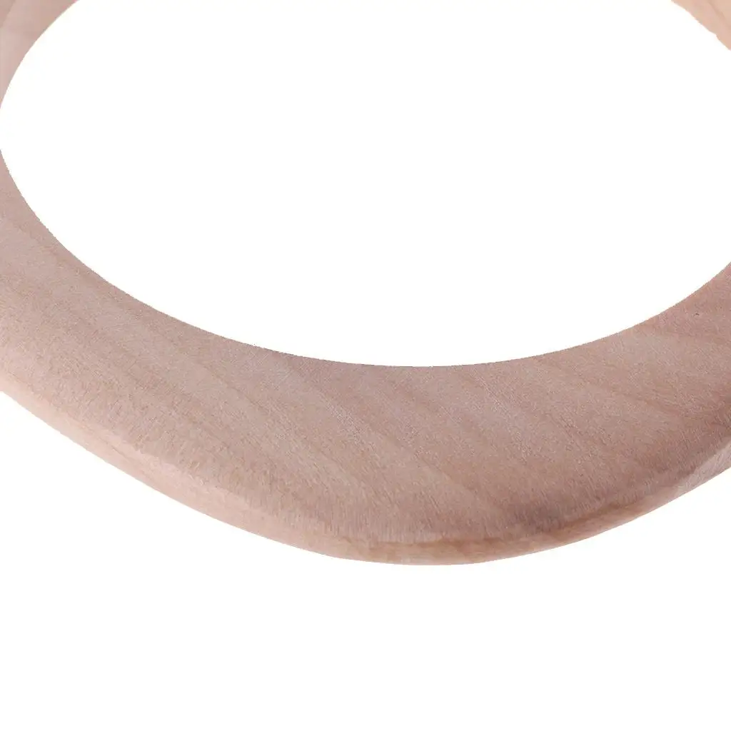 6 Pcs Wholesale  Set Square Unfinished Wood Bangle Bracelets DIY