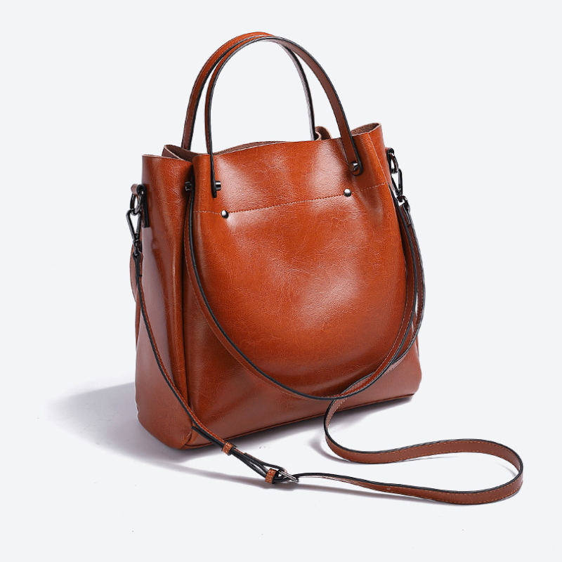 Um-ombro grande casual tote moda mensageiro de