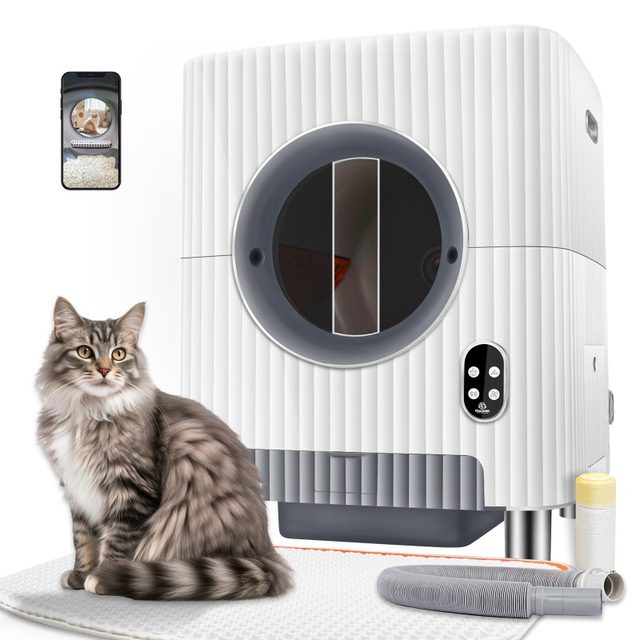 密閉式自動清掃猫用トイレ、セルフクリーニング猫用トイレ 密閉式自動清掃猫用トイレ、セルフクリーニング猫用トイレ