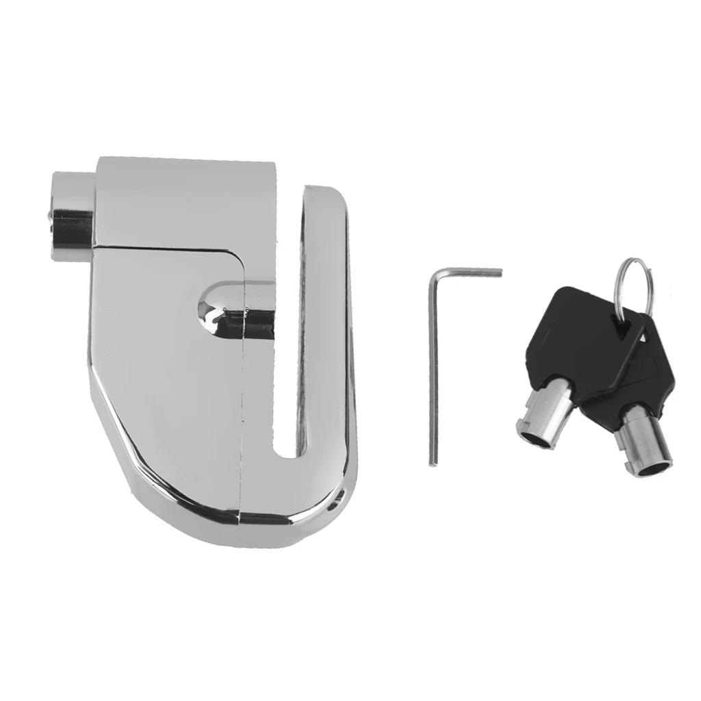 Chrome  Secrity Anti-theft Alarm for Motorbike Scooter Universal
