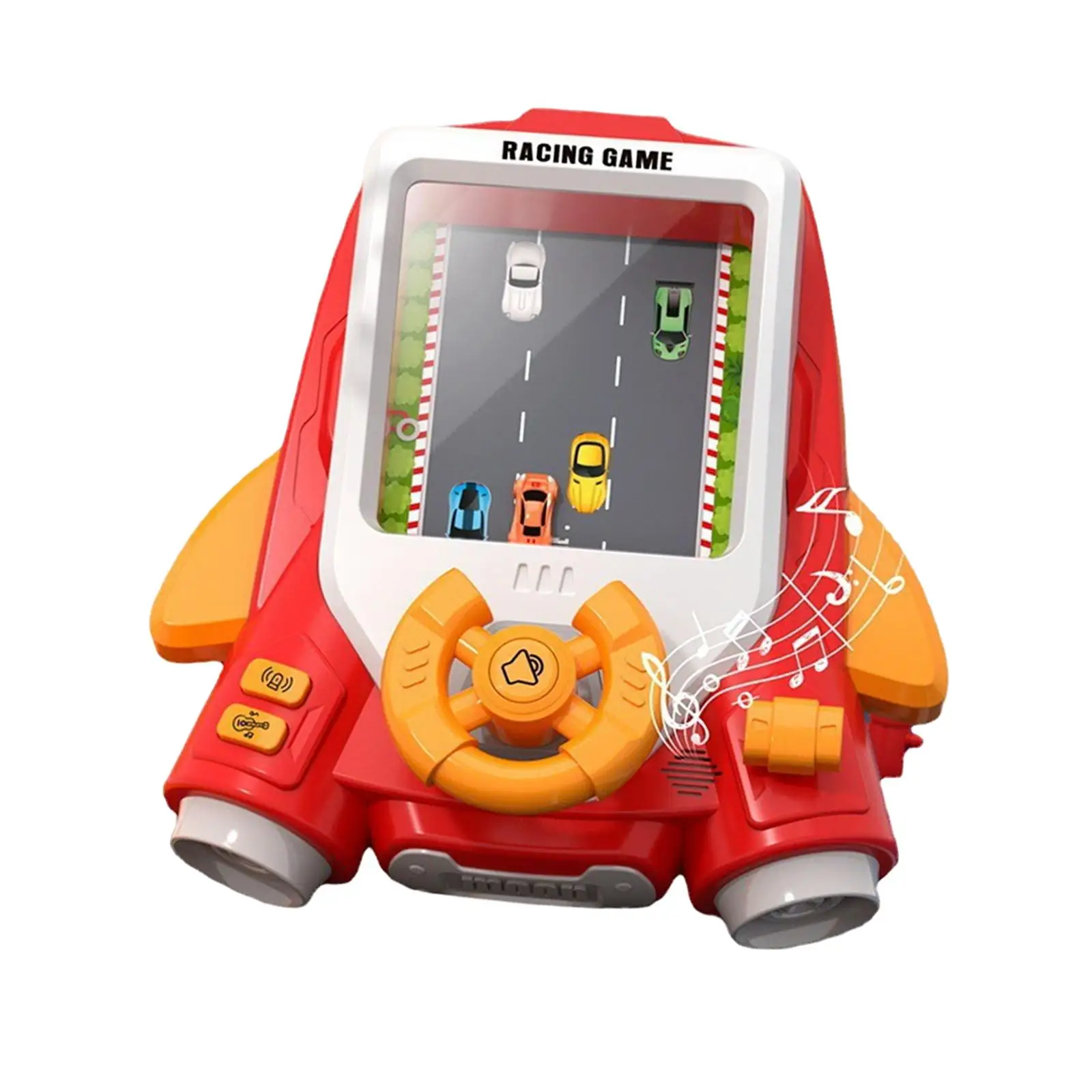 Steering Wheel Toys Birthday Gift Games Controller for 3 Years Old Boys