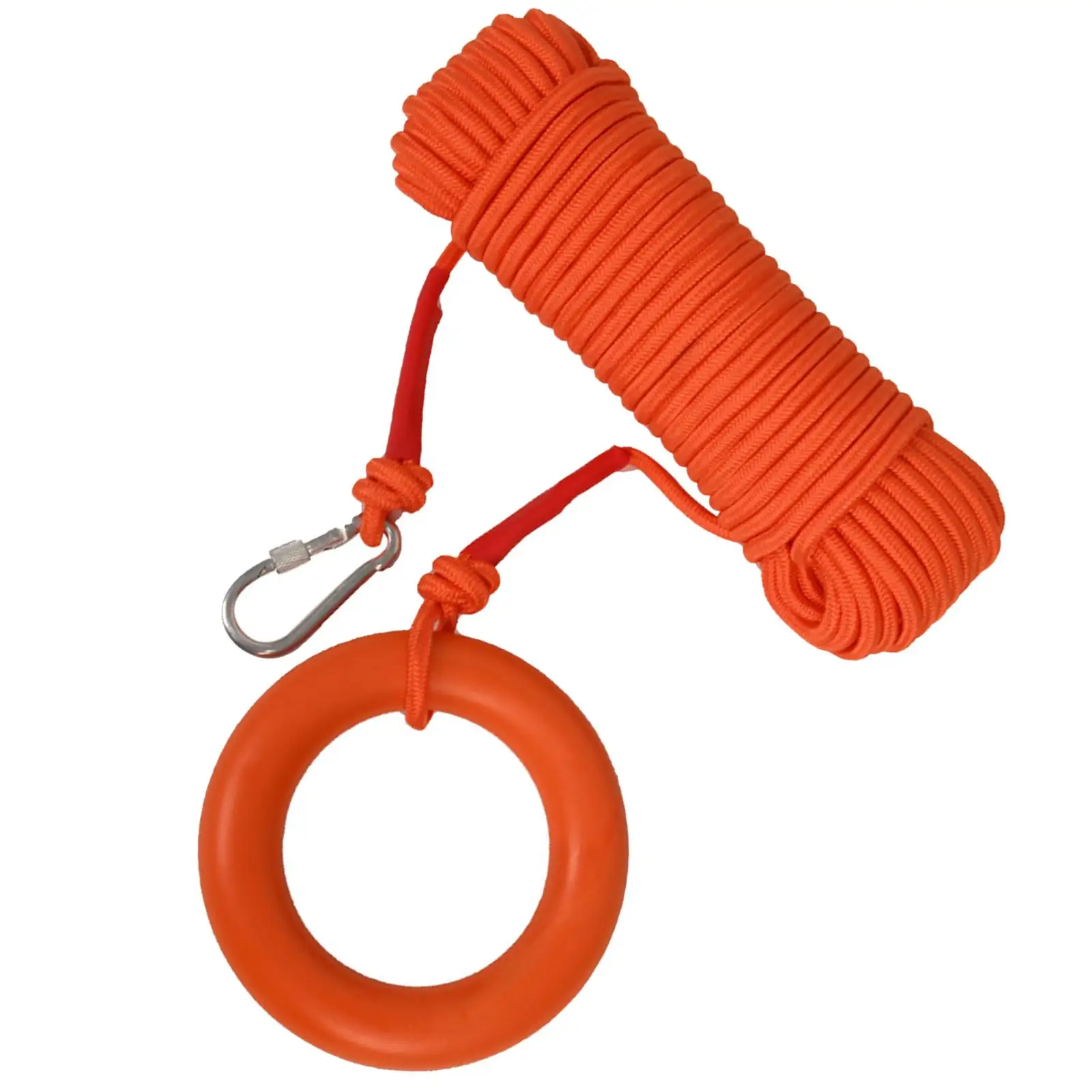 Life Saving Rope 30M Water Floating Reflective Rope for Canoe Boating Diving
