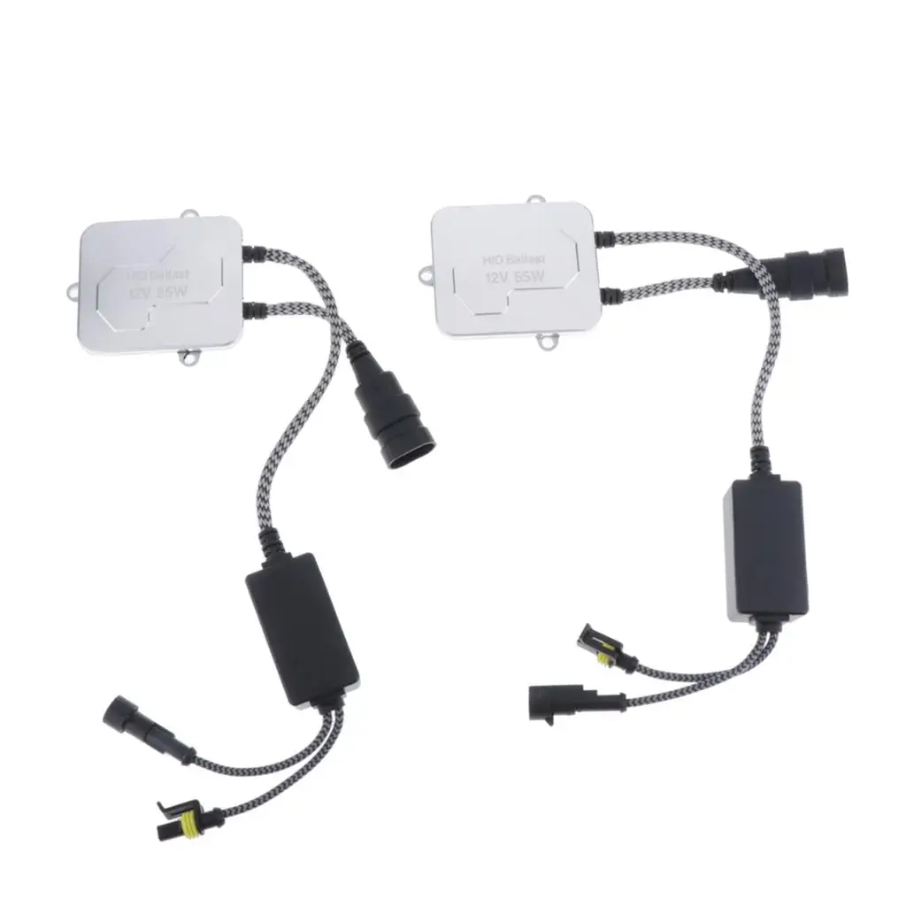 2 Pair 12V 55W Vision Advanced Automotive Accessories Xenon HID Headlight Ballast for HID Conversion Kit