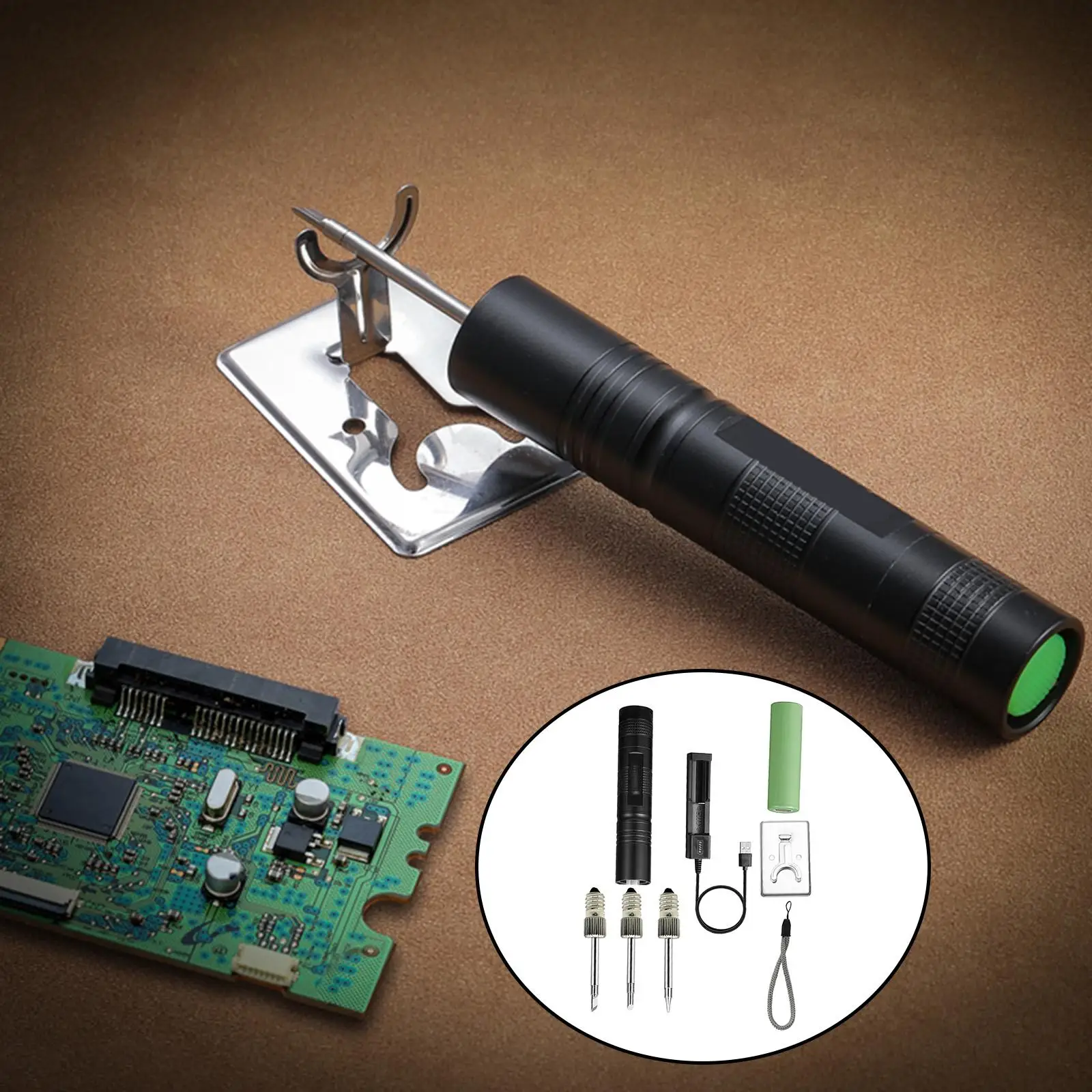 Quick Soldering Iron Set Mini Welding Tools USB Battery Powered