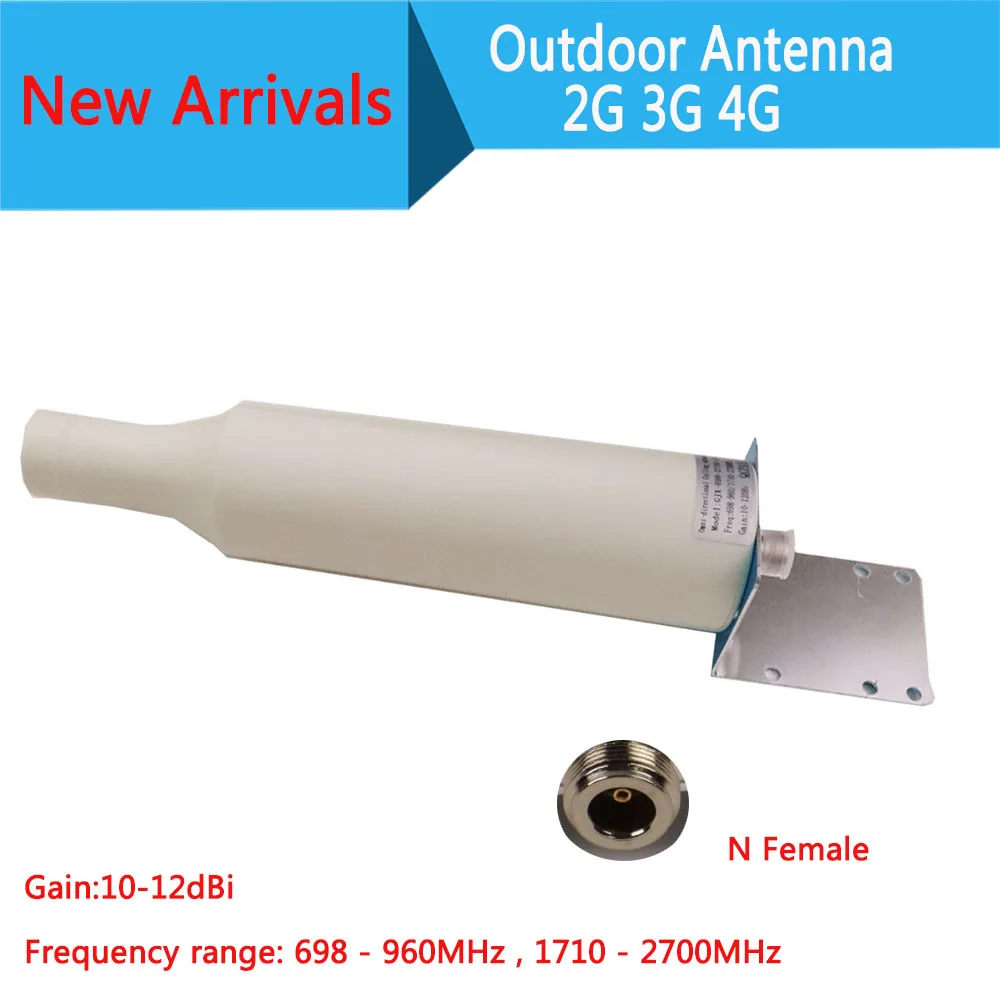 best antenna for bobcat miner 12-28dbi outdoor omni antenna 698-2700MHz for CDMA GSM DCS PCS Signal Booster 2g 3g 4g repeater N female communication antenna the best communication antenna