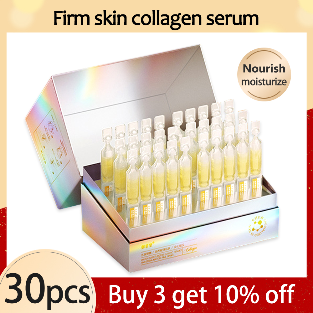 Best of 30Pcs Collagen Boost Serum Ceramide Repair Firm Smooth Essence Hyaluronic Acid Anti Wrinkle Aging Whitening Dark Spot Skin Care Reviews & Tips