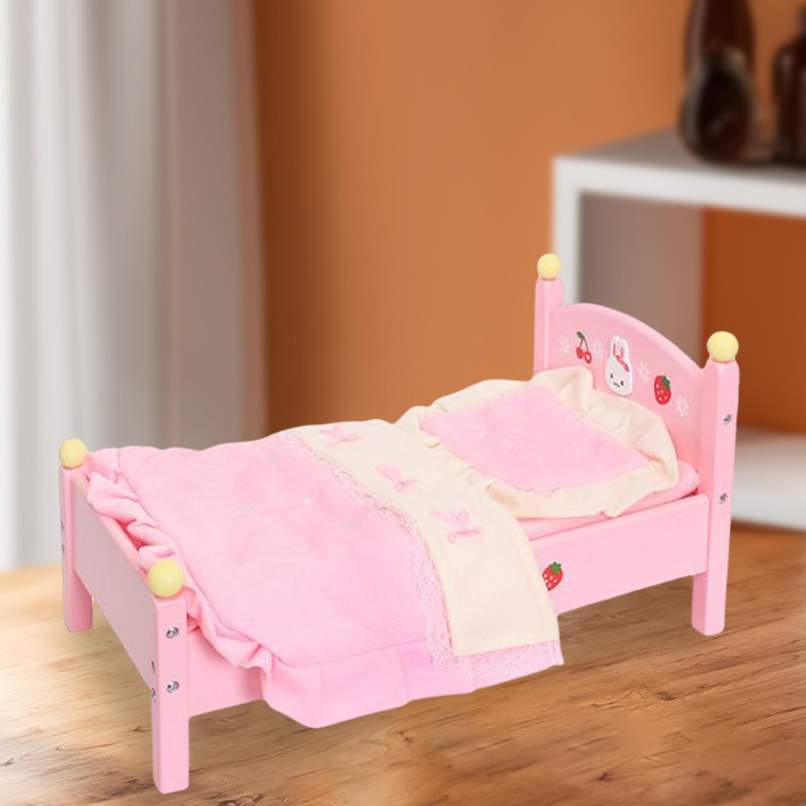 American girl store pink bed