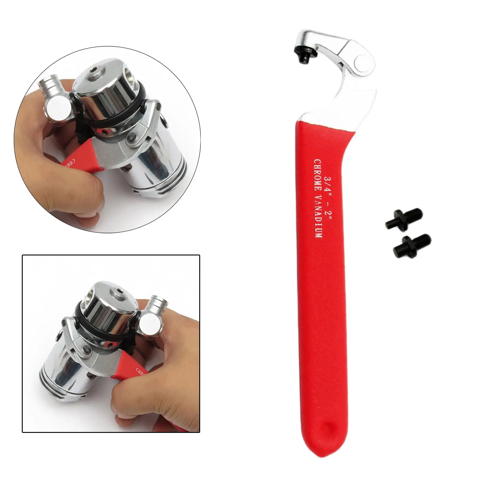 Adjustable Scuba Diving Spanner Wrench Small Pin Portable for Outdoor Accessories