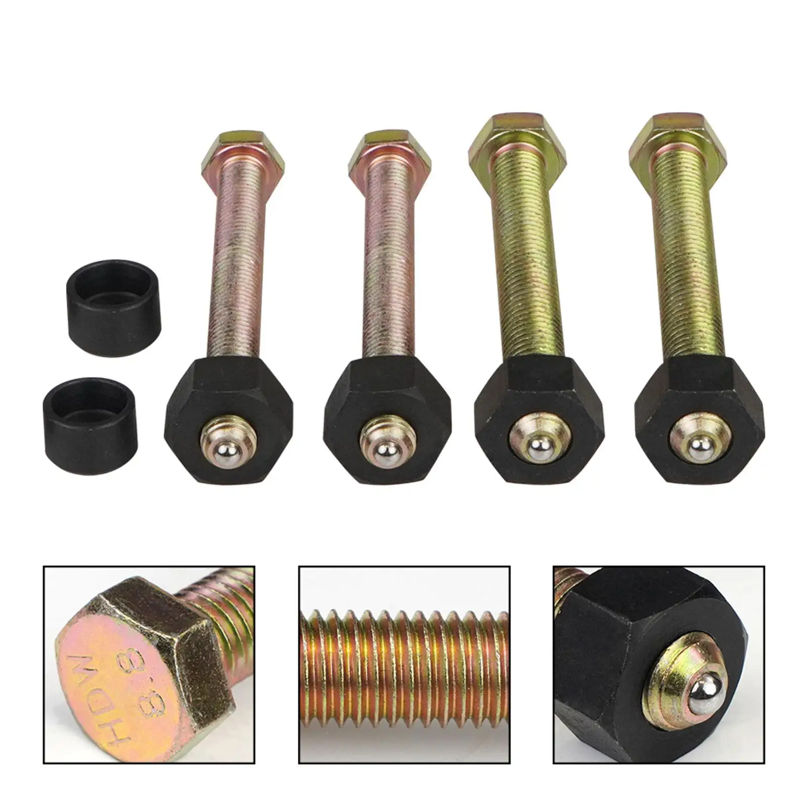 Impact Rated Hub Removal Bolt Set Spare Parts Professional Replaces 78834