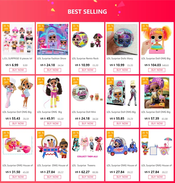 Lol Surprise Omg Fashion Show Style Edition 10 Series Fashion Doll Whammer  320+ Deformed And Reversible Clothestoys For Girls - Dolls - AliExpress