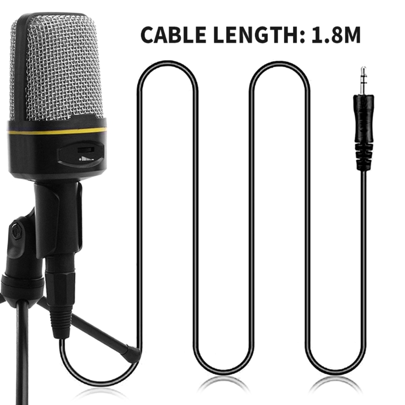 Title 5, SF-920 Professional Condenser Microphone 3.5mm ...