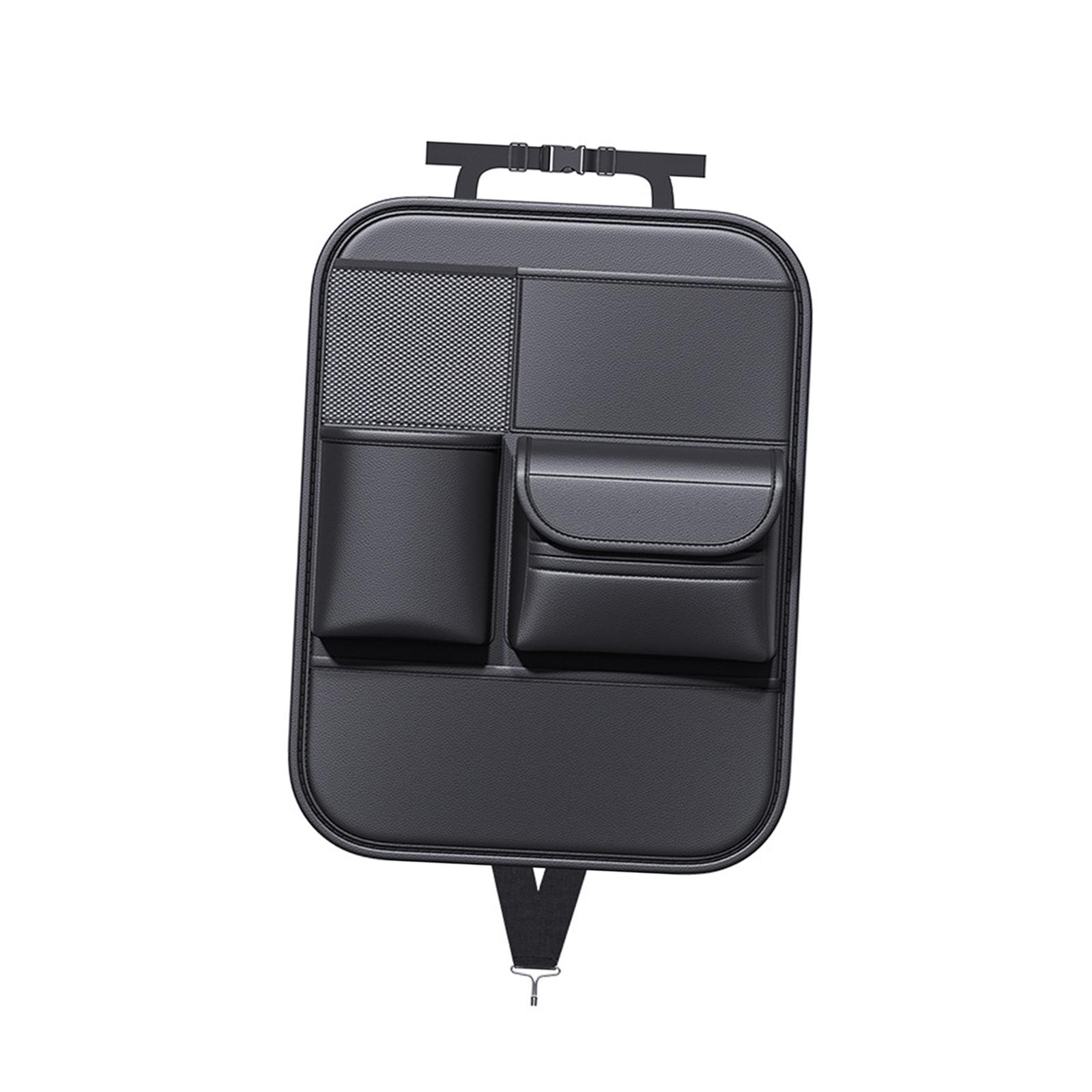 Car Back Seat Protector Storage for travel Black Multipurpose Dustproof