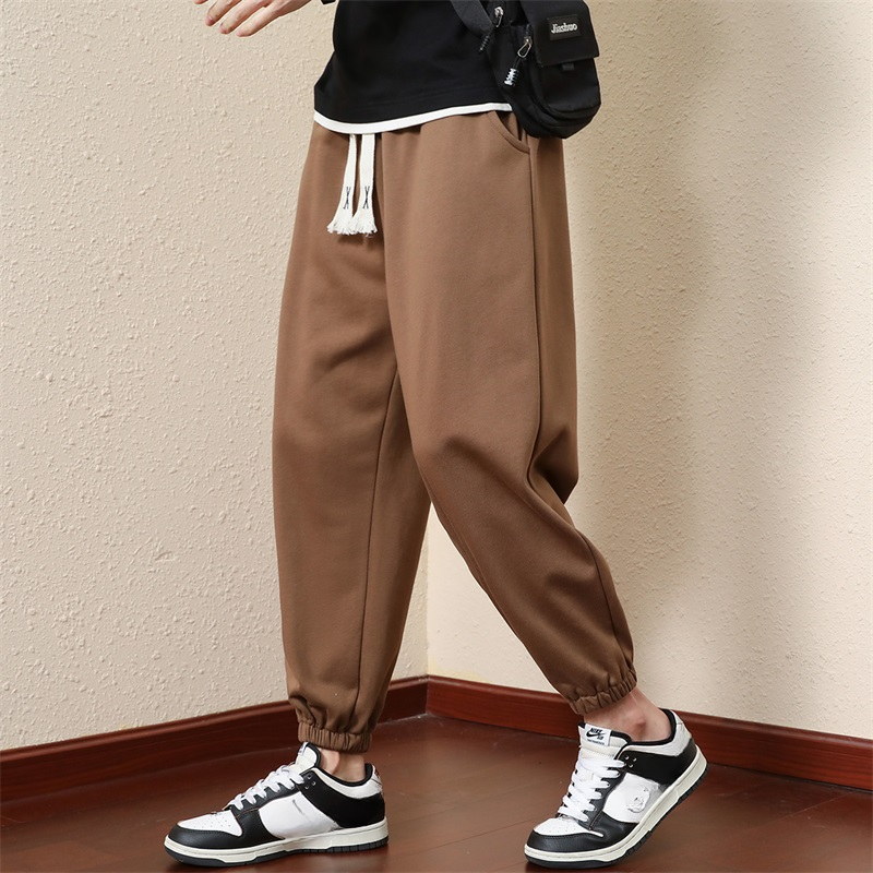 Description Picture 3 of itemMen's Casual Pants with Plush Trend Leggings Winter and Autumn Sports Pants