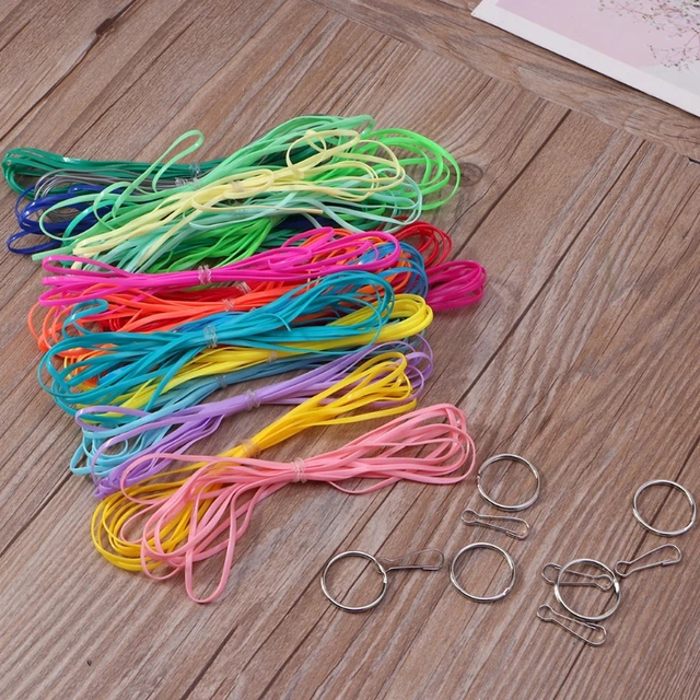200pcs 1M Colorful Braided Rope PVC Cord String Lanyard Lacing Bracelet  Gimp Ropes DIY Jewelry Making Knitting - AliExpress