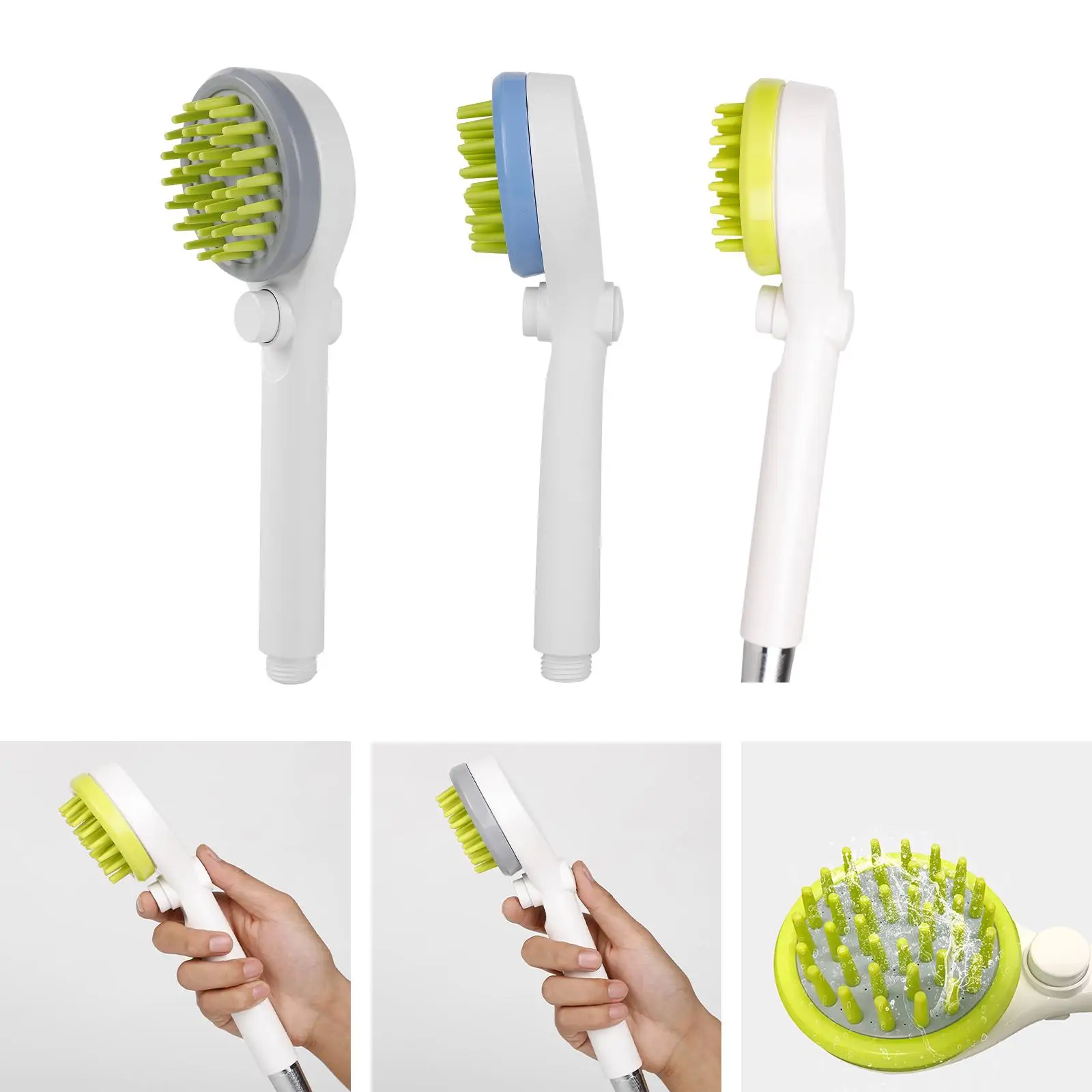 Portable Pet Comb Bathing Supplies Sprinkler Scrubber Grooming Comb Shower Comb for Washing Puppy Hair Removal SPA