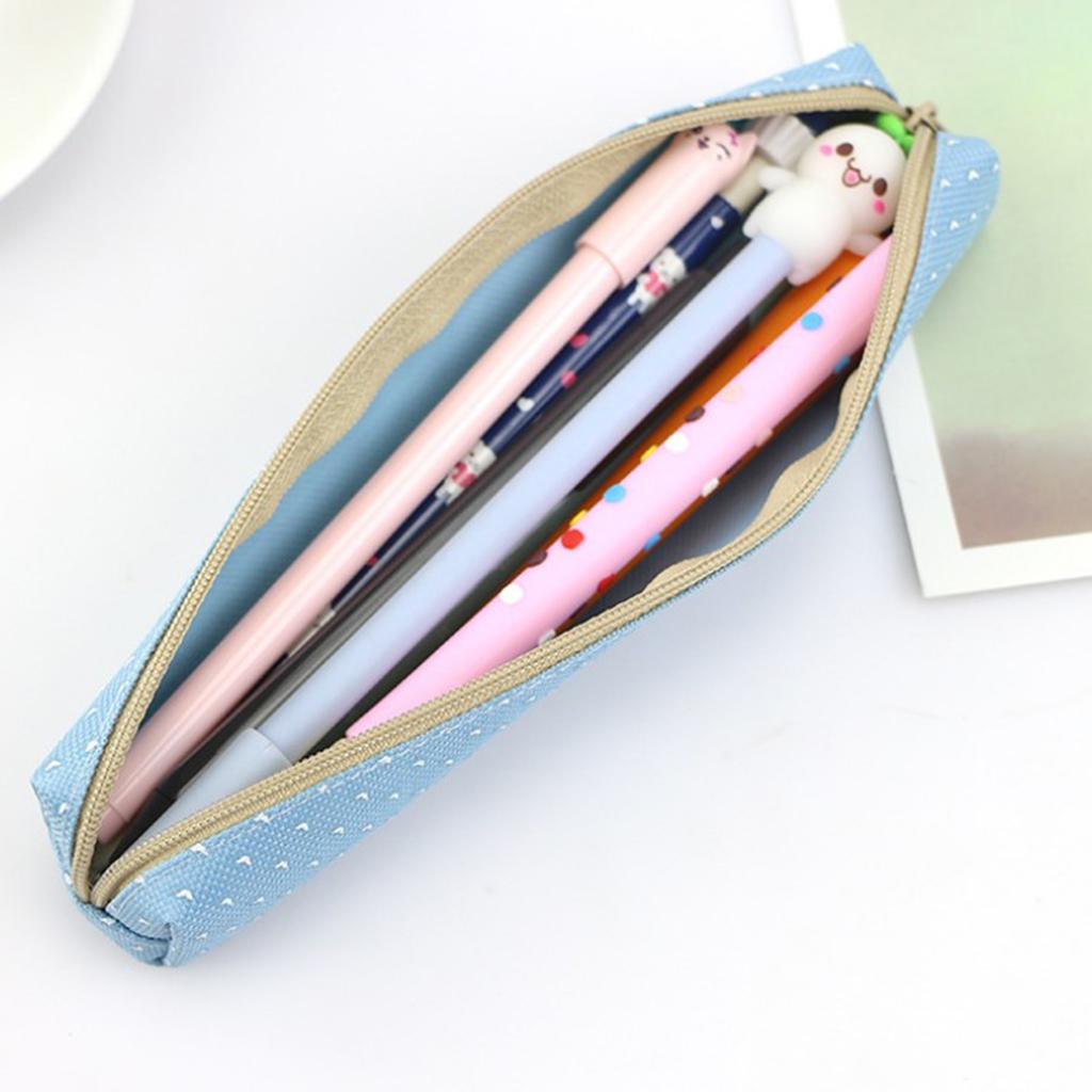 Oxford Pencil Case Pen Holder Bag Pouch Organizer