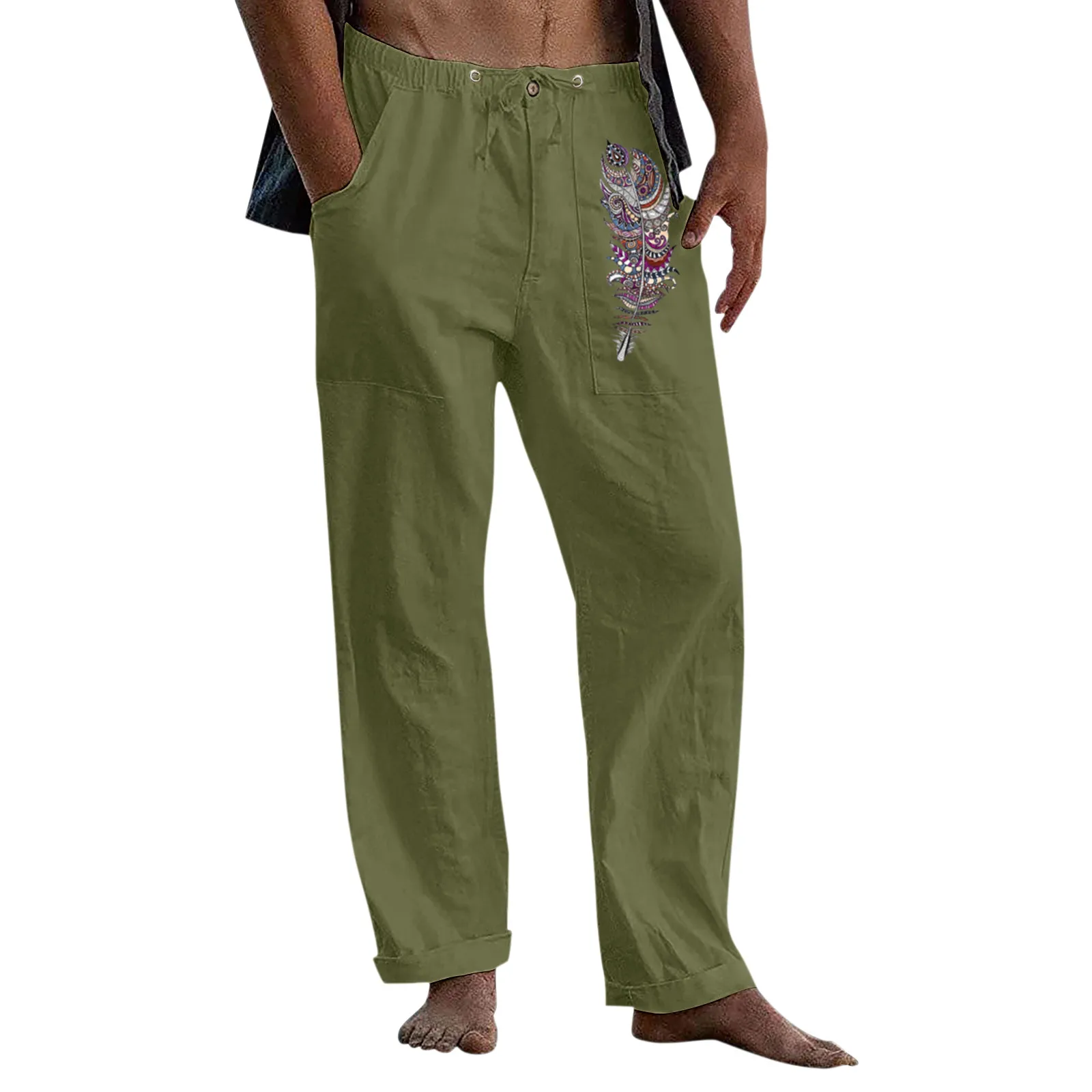 Tanie Eleganckie spodnie codzienne dla mężczyzn ciepłe i dużego ciężaru mężczyzna sklep
