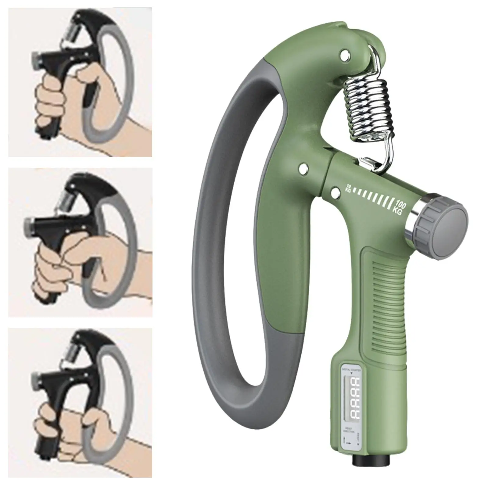 Hand Grip Strengthener Adjustable Resistance Grip with Counter