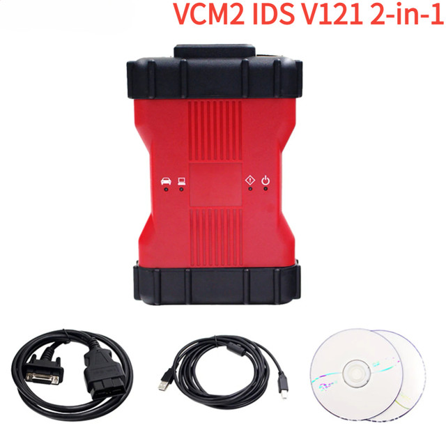 NEW VCM2 IDS V121 Chip Diagnostic Instrument for FORD for M-azda Car OEM  Diagnostic Tool for Support Multiple Languages 2-in-1