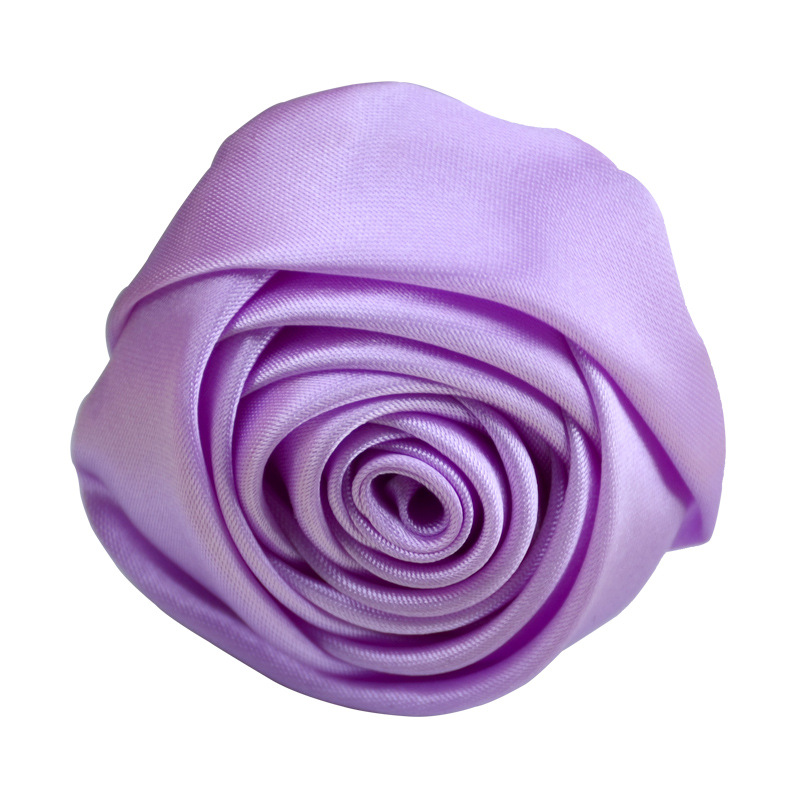 4 Teile/los 5,5 cm Satin Stoff Handgemachte Dreidimensionale Simulation Rose Knospe Großhandel DIY Schmuck Schuhe Und Hut Zubehör – Detail 11