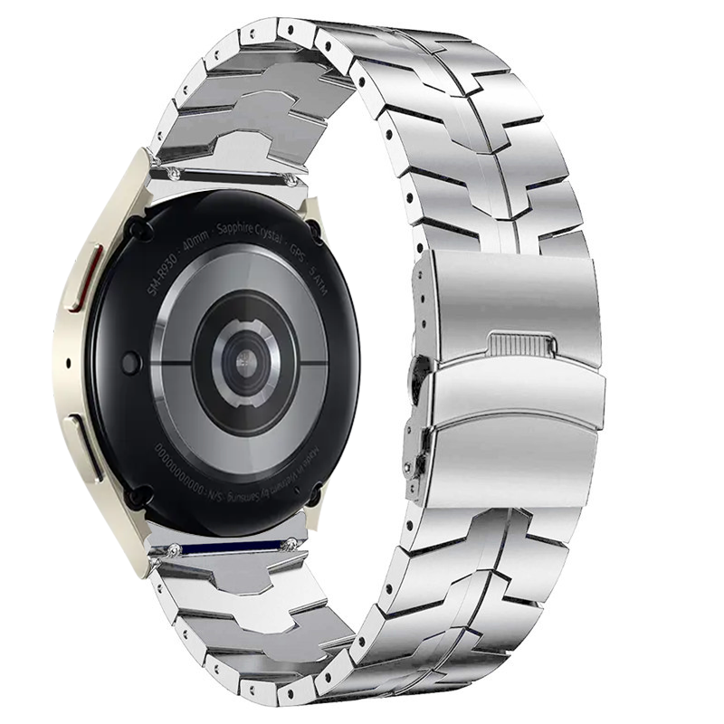 Stainless Steel Strap For Samsung Watch 6 Classic 47mm 46mm 43mm 42 Watch 4/5/6 44mm 40mm Metal band for Galaxy Watch 5 Pro 45mm