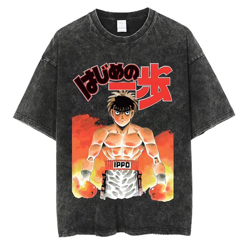 Hajime No Ippo Anime Shirts Vintage