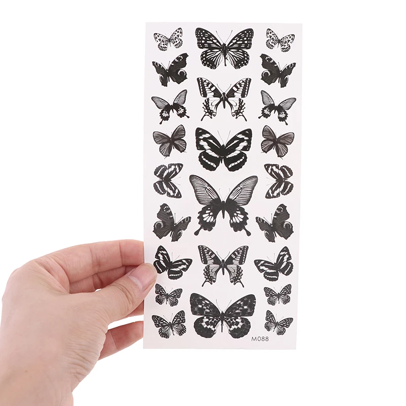 Best of Butterfly Fake Tattoo Flash Transfer Tattoo Arm Leg Women Decal Waterproof Temporary Tattoo Sticker 1pcs Reviews & Tips