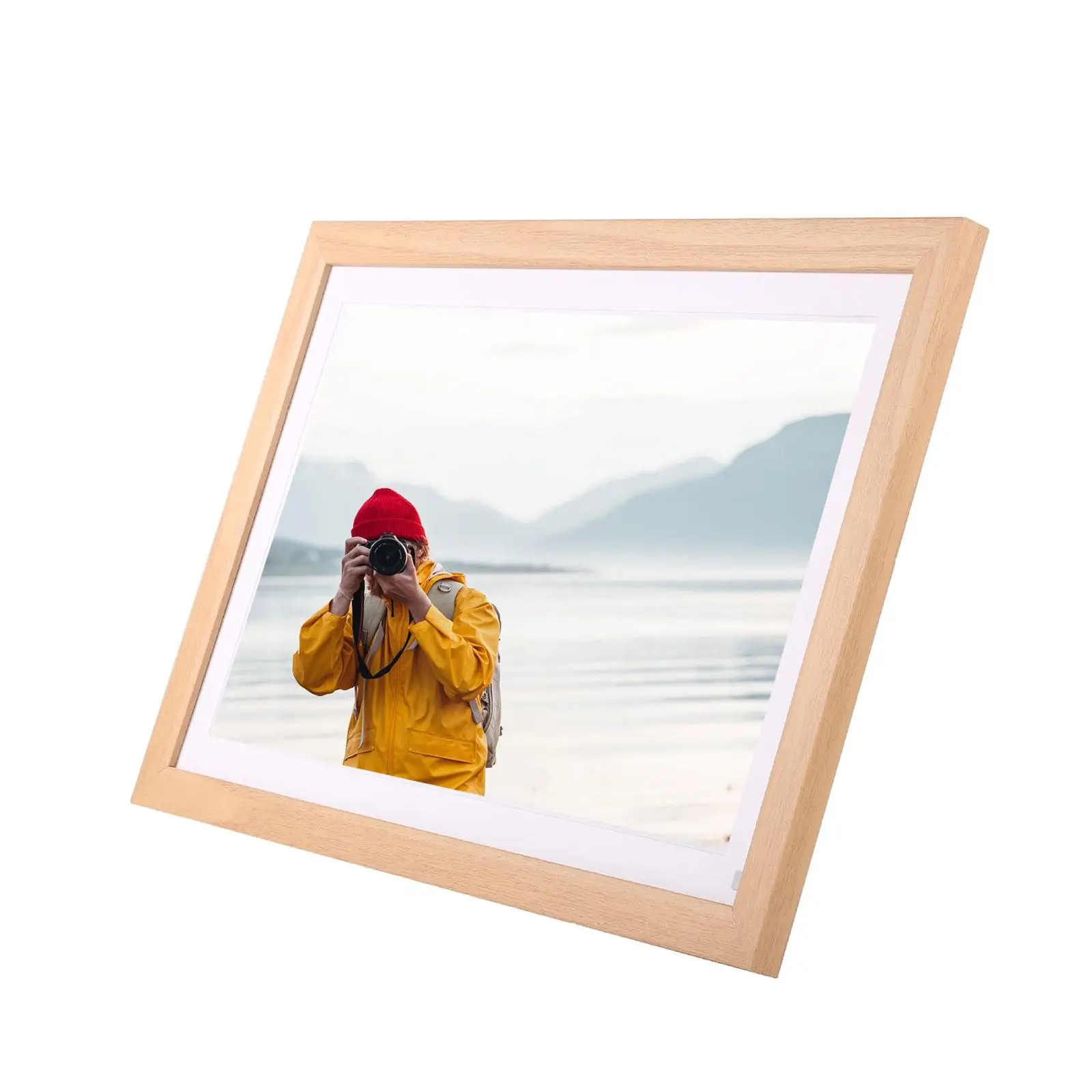 1920x1080 IPS Touch Screen Digital Photo Frame with 32GB Storage Share Moments Instantly Photo Frame for Birthday Gifts