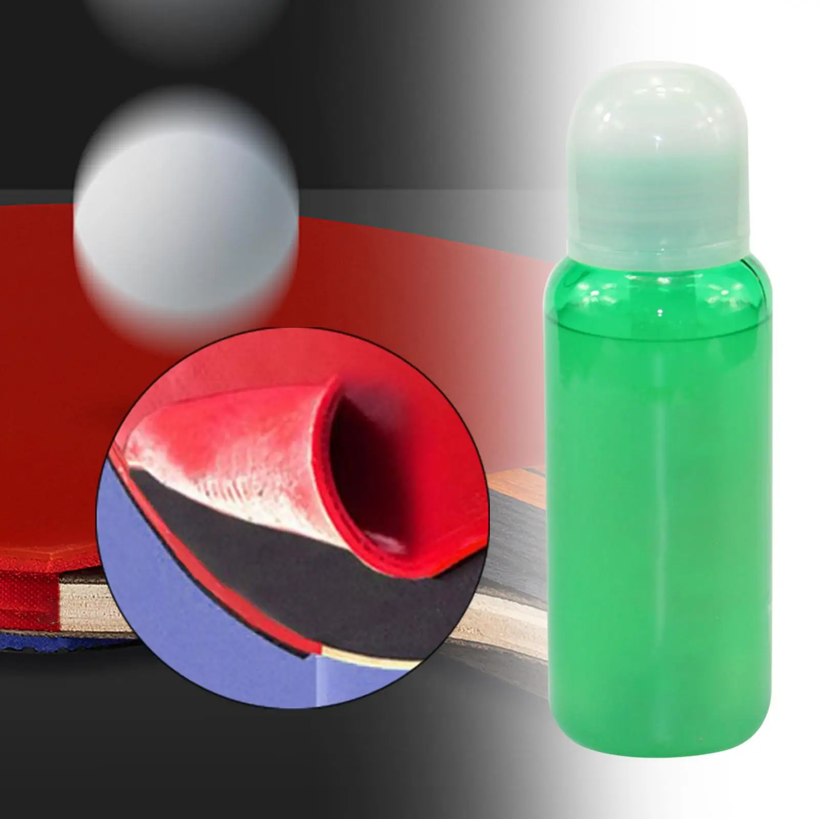 Table Tennis Glue Faster Speed Gum Rubber Glue Effectiveness Durable Portable Accessories Liquid for Blade DIY Pingpong Racket