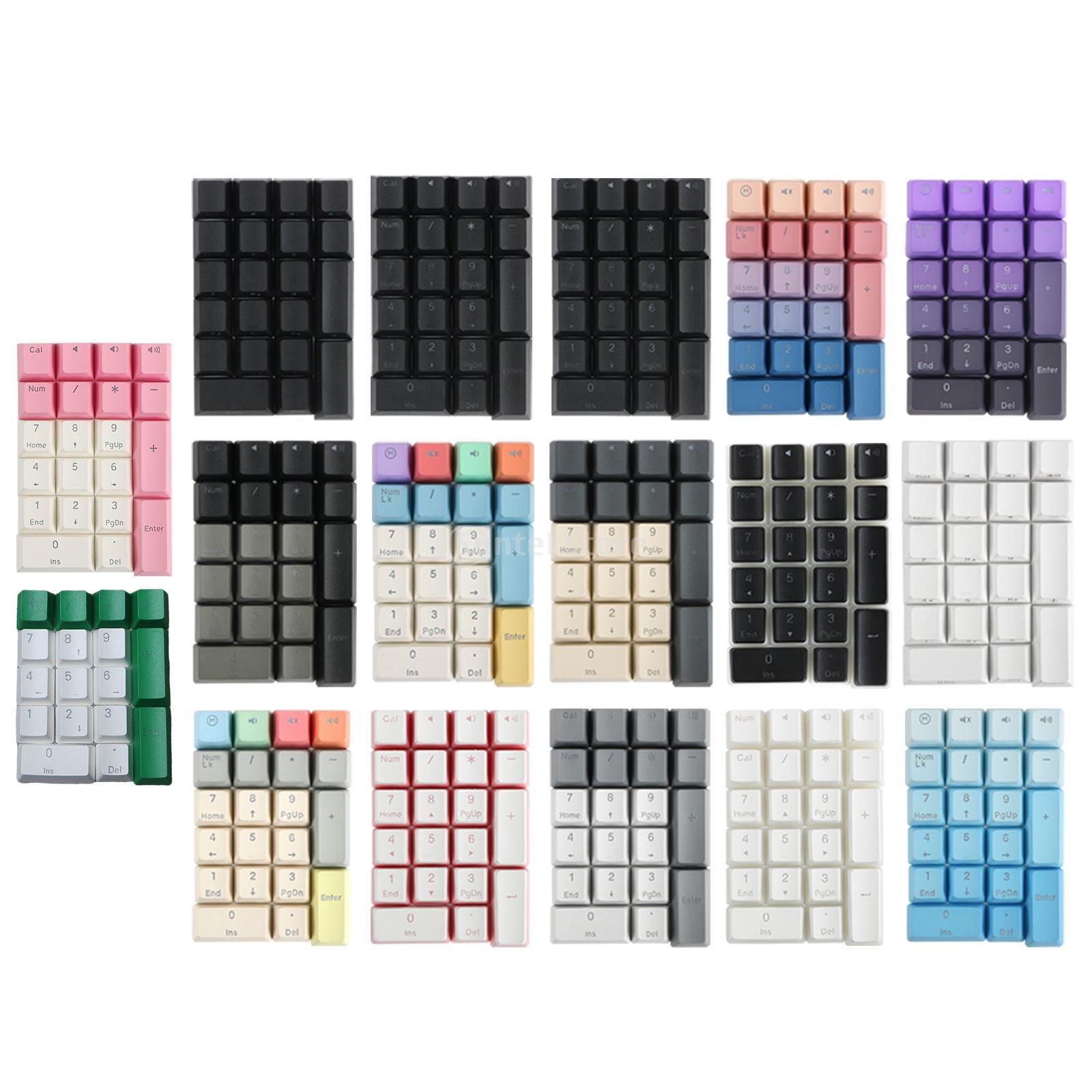 Mechanical Gaming Keyboard Numeric Keycaps Layout Dustproof Office Supplies