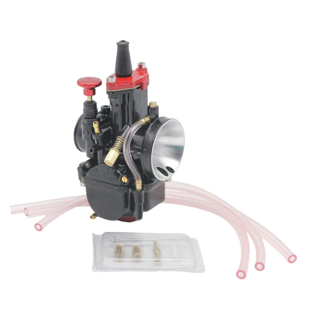 Motorcycle Exhaust Systems Carburetor with Hose for Scooters, ATV